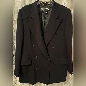 Escada Women's Elegant Black Blazer